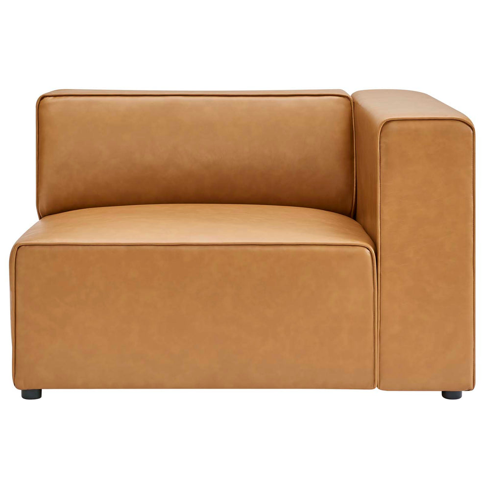 Mingle Vegan Leather Right-Arm Chair By Modway - EEI-4622 | Armchairs | Modishstore - 9