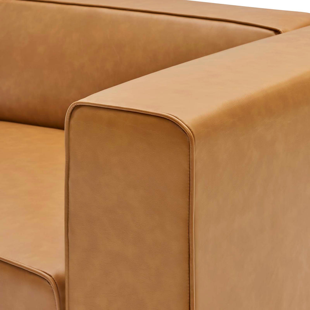 Mingle Vegan Leather Right-Arm Chair By Modway - EEI-4622 | Armchairs | Modishstore - 10