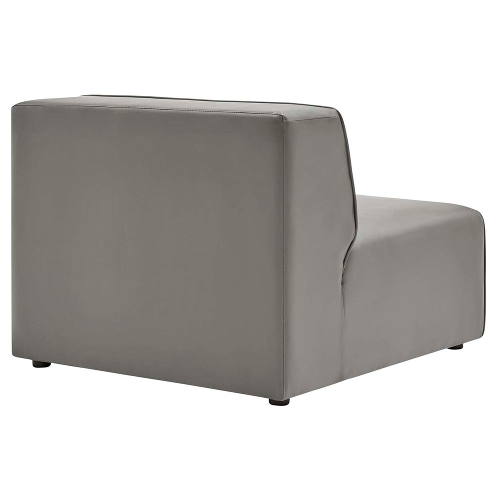 Mingle Vegan Leather Armless Chair By Modway - EEI-4623 | Lounge Chairs | Modishstore - 14