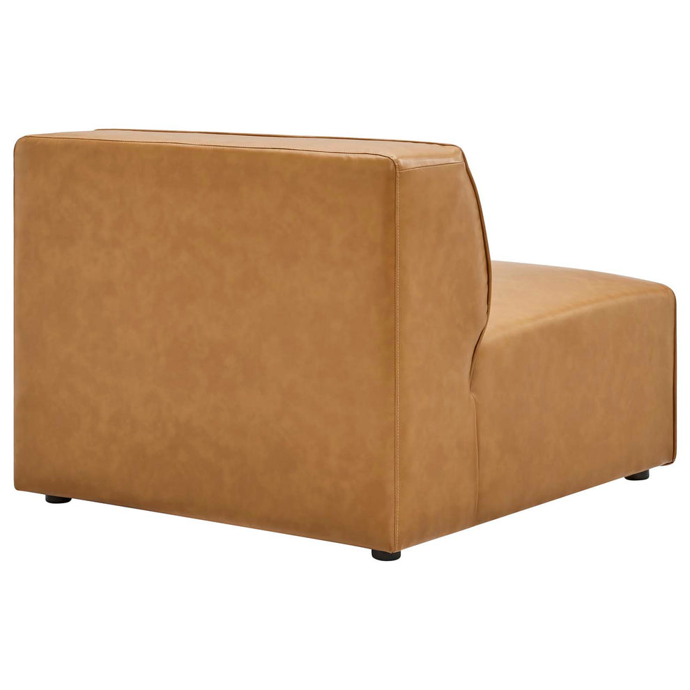 Mingle Vegan Leather Armless Chair By Modway - EEI-4623 | Lounge Chairs | Modishstore - 4