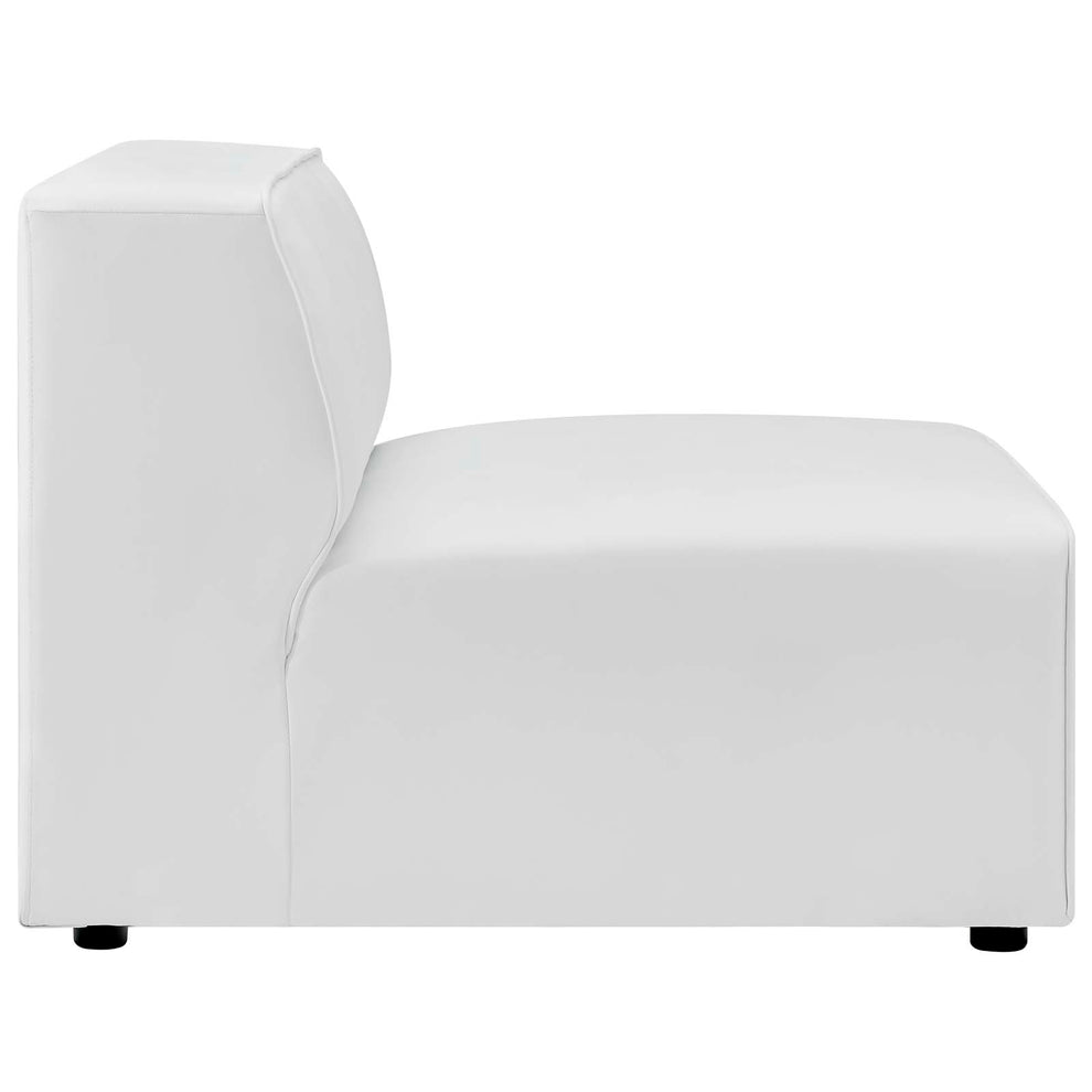Mingle Vegan Leather Armless Chair By Modway - EEI-4623 | Lounge Chairs | Modishstore - 8