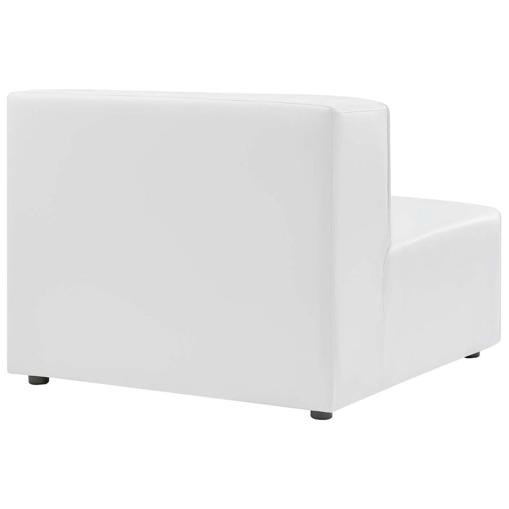 Mingle Vegan Leather Armless Chair By Modway - EEI-4623 | Lounge Chairs | Modishstore - 9
