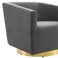 Twist Accent Lounge Performance Velvet Swivel Chair By Modway | Lounge Chairs | Modishstore-3