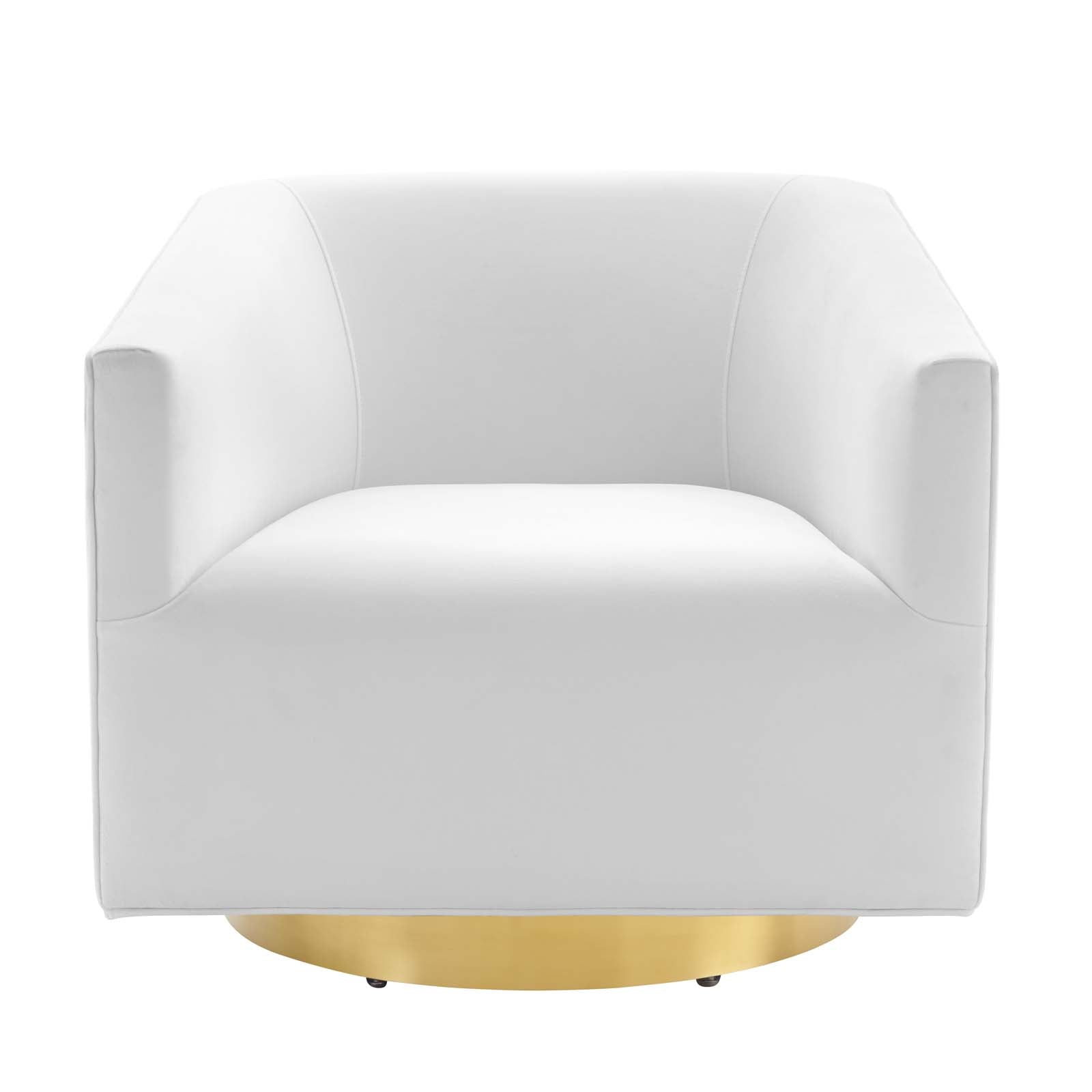 Twist Accent Lounge Performance Velvet Swivel Chair By Modway | Lounge Chairs | Modishstore-21