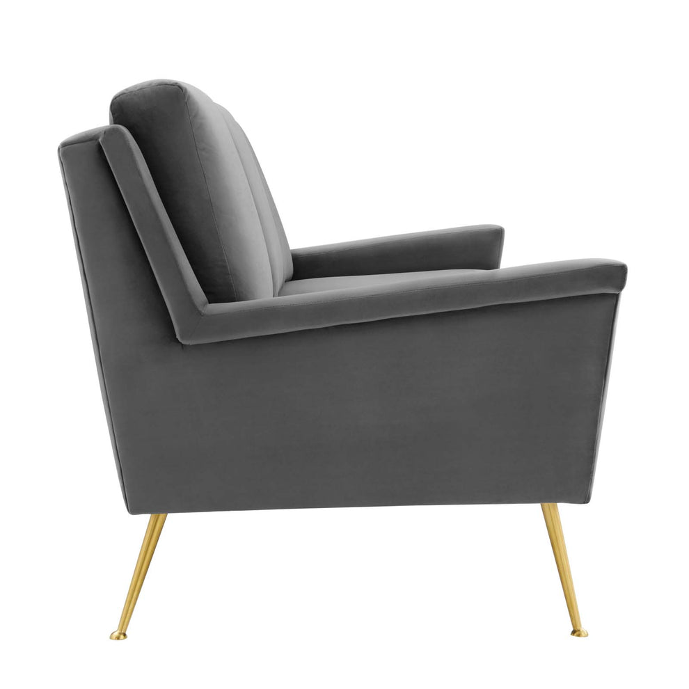Chesapeake Performance Velvet Sofa By Modway - EEI-4627 | Sofas | Modishstore - 3