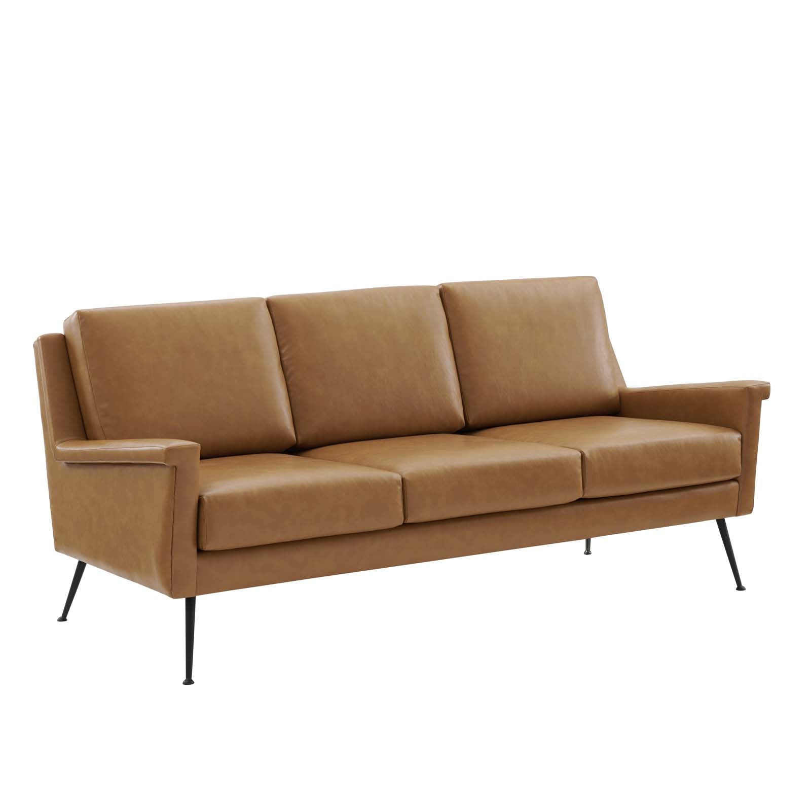 Chesapeake Vegan Leather Sofa By Modway - EEI-4629 | Sofas | Modishstore - 2