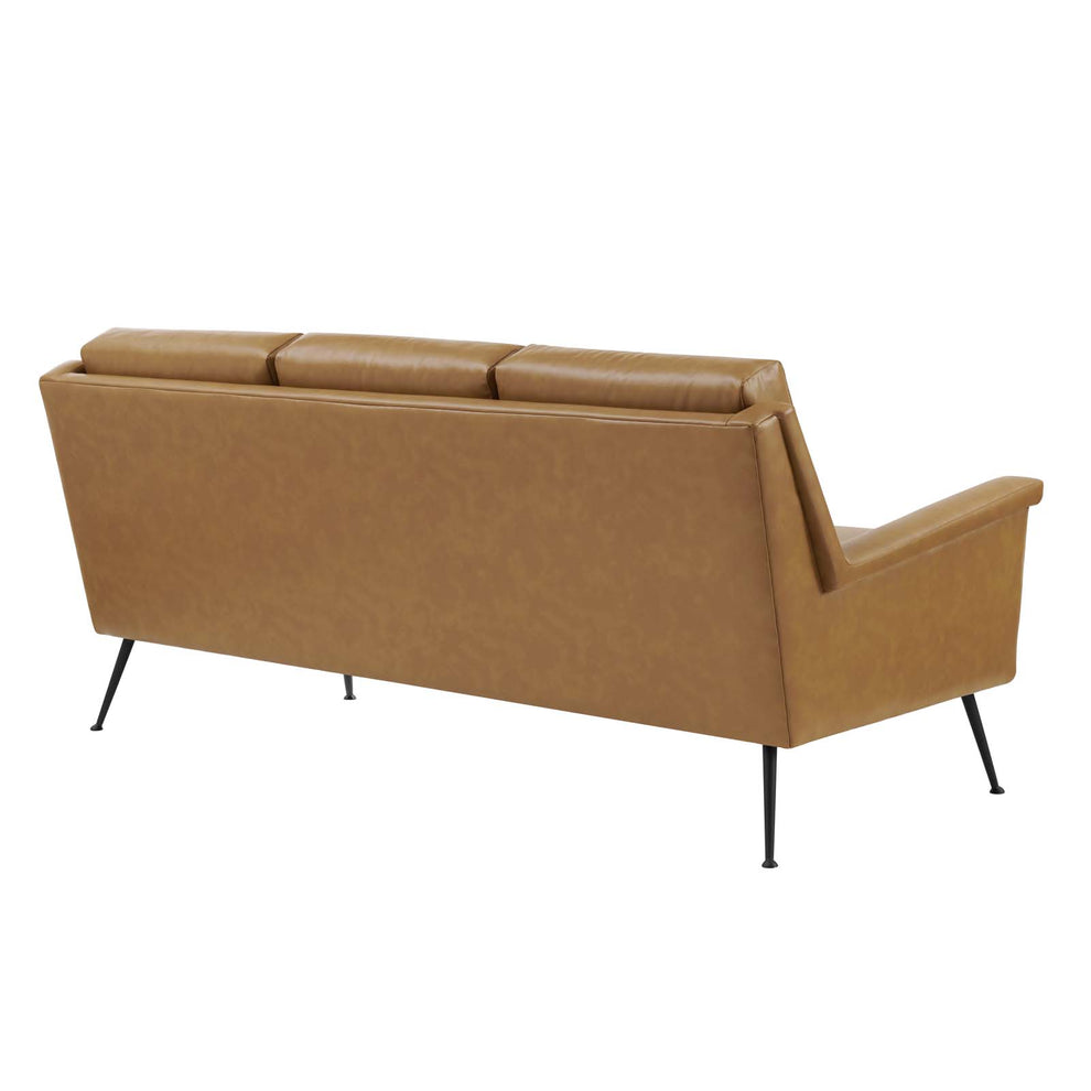 Chesapeake Vegan Leather Sofa By Modway - EEI-4629 | Sofas | Modishstore - 4