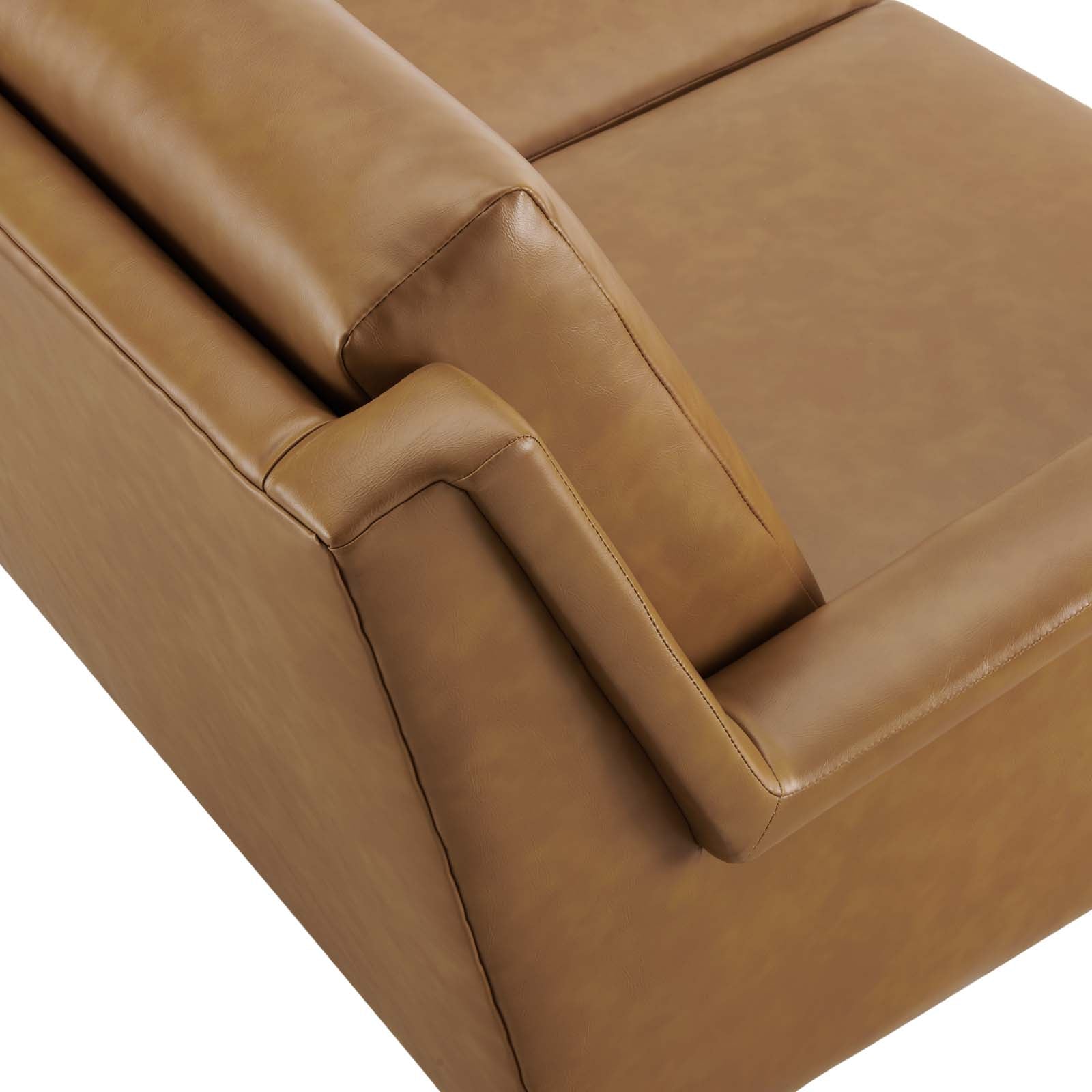Chesapeake Vegan Leather Sofa By Modway - EEI-4629 | Sofas | Modishstore - 5