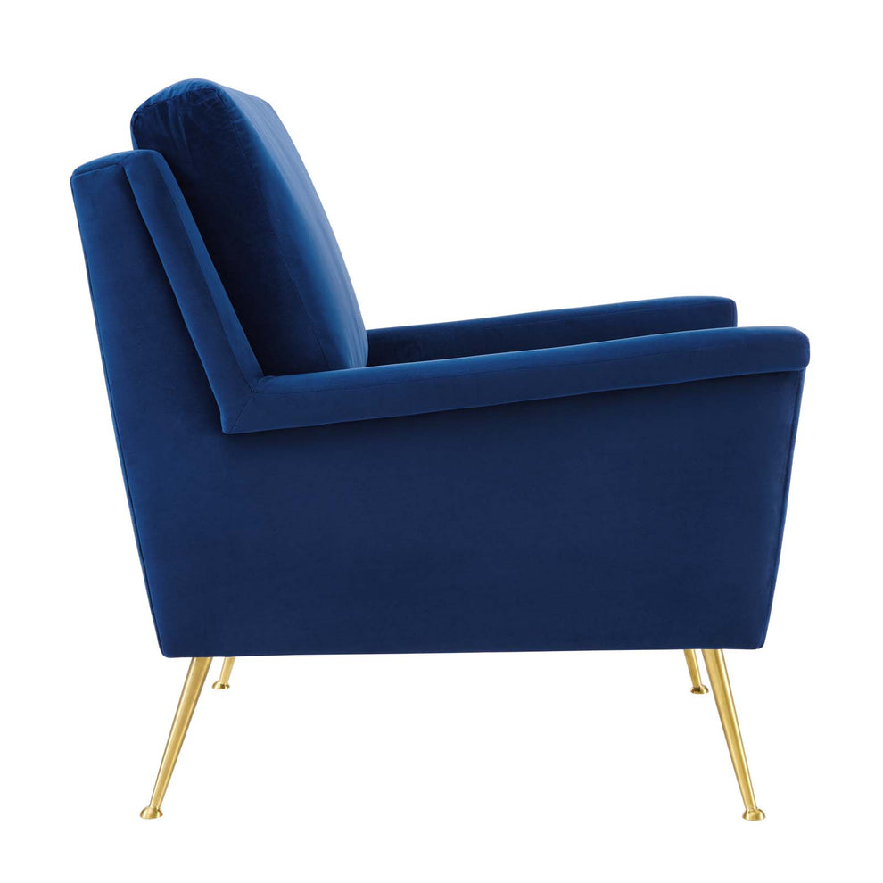 Chesapeake Performance Velvet Armchair By Modway - EEI-4630 | Armchairs | Modishstore - 13