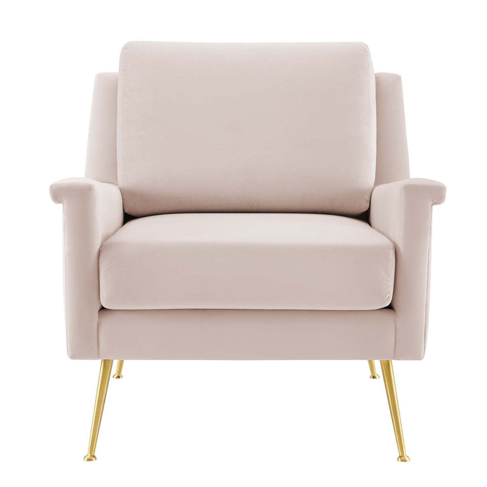 Chesapeake Performance Velvet Armchair By Modway - EEI-4630 | Armchairs | Modishstore - 20