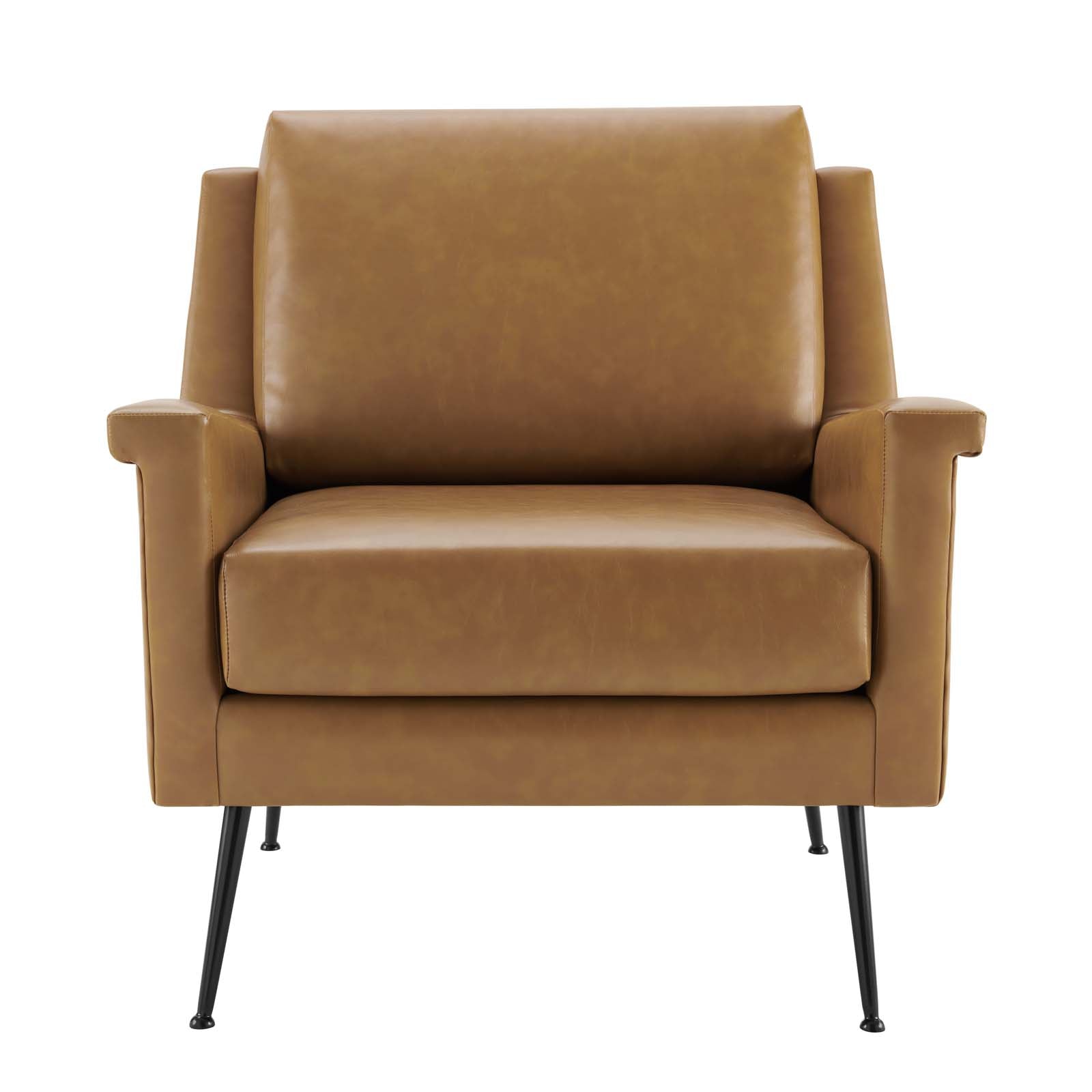 Chesapeake Vegan Leather Armchair By Modway - EEI-4632 | Armchairs | Modishstore - 6