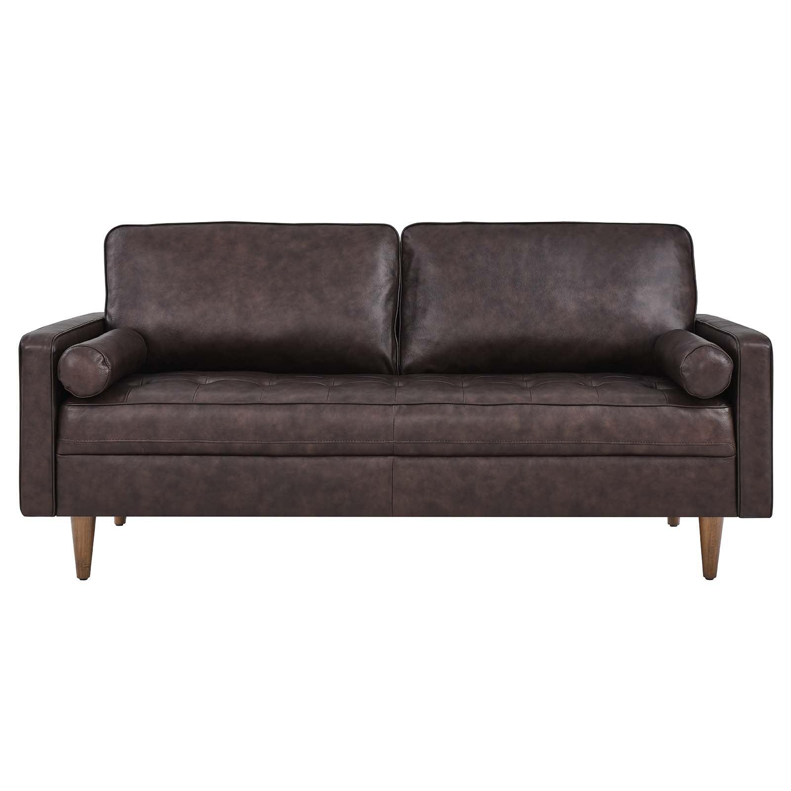 Valour Leather Sofa By Modway | Sofas | Modishstore-22