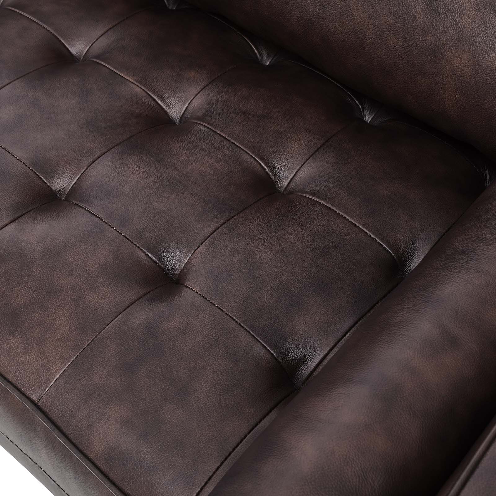 Valour Leather Sofa By Modway | Sofas | Modishstore-18