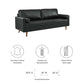 Valour 81" Leather Sofa By Modway | Sofas | Modishstore-13
