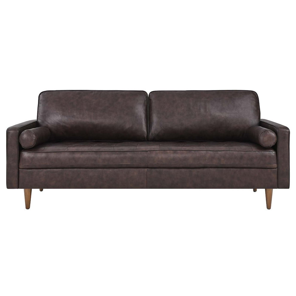 Valour 81" Leather Sofa By Modway - EEI-4634 | Sofas | Modishstore - 21