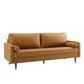 Valour 81" Leather Sofa By Modway - EEI-4634 | Sofas | Modishstore - 2