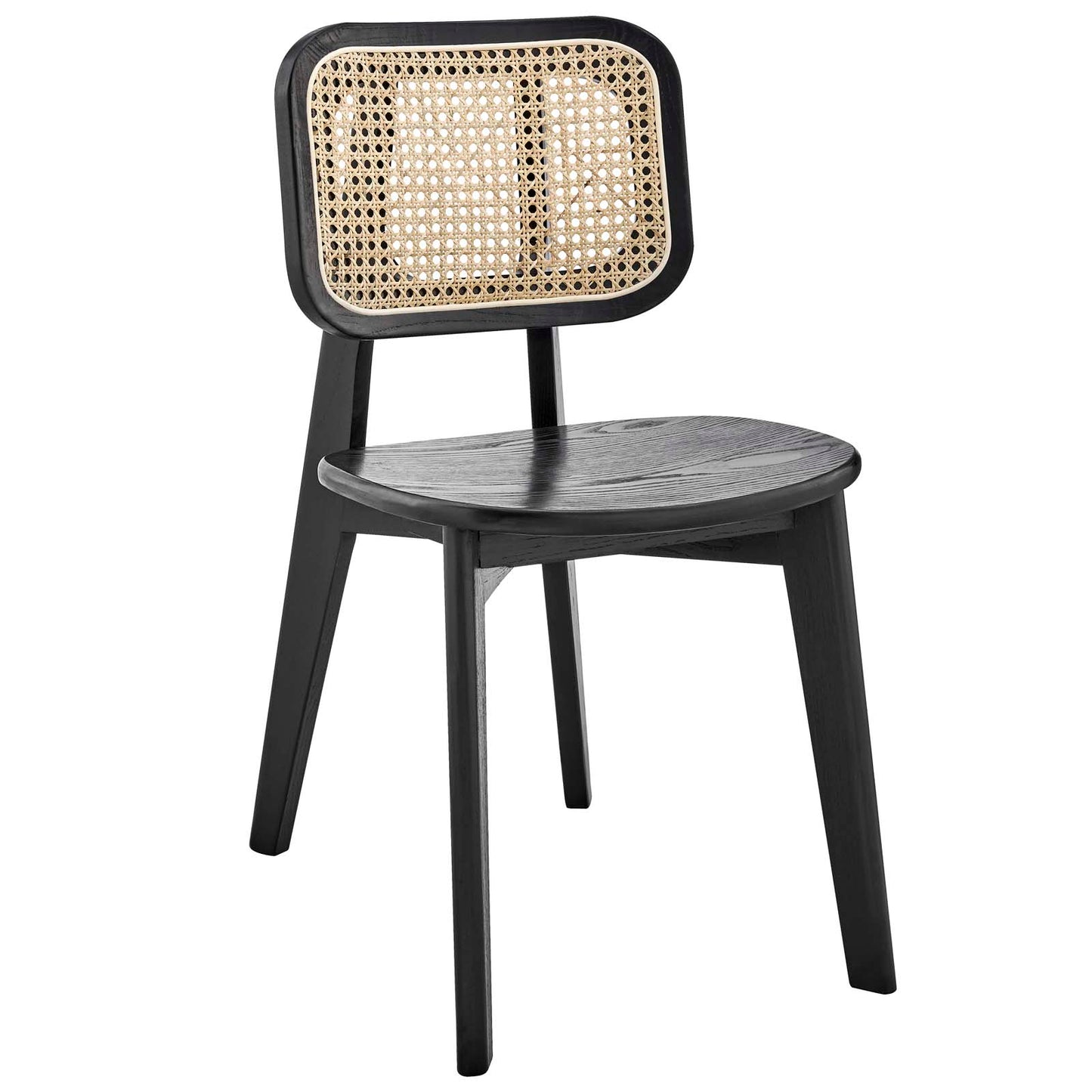 Habitat Wood Dining Side Chair By Modway - EEI-4645-BLK | Dining Chairs |  Modishstore - 2