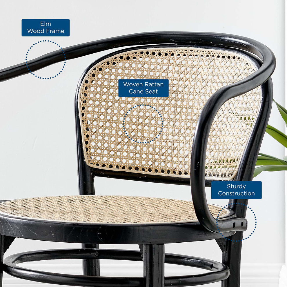 Oliana Wood Dining Armchair By Modway - EEI-4647 | Dining Chairs | Modishstore - 8