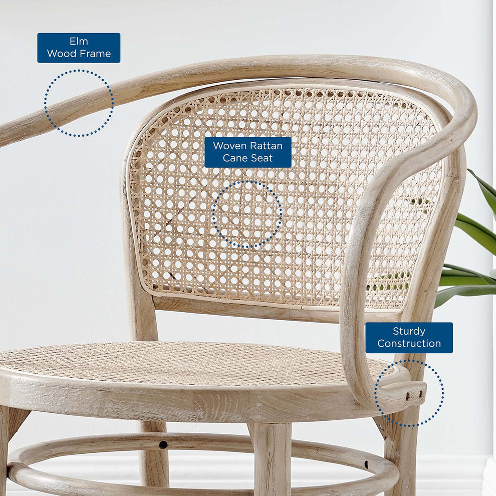 Oliana Wood Dining Armchair By Modway - EEI-4647 | Dining Chairs | Modishstore - 16