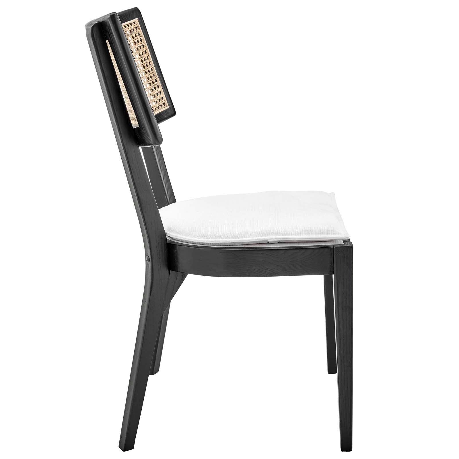 Caledonia Wood Dining Chair By Modway - EEI-4648-BLK-BEI | Dining Chairs |  Modishstore - 14