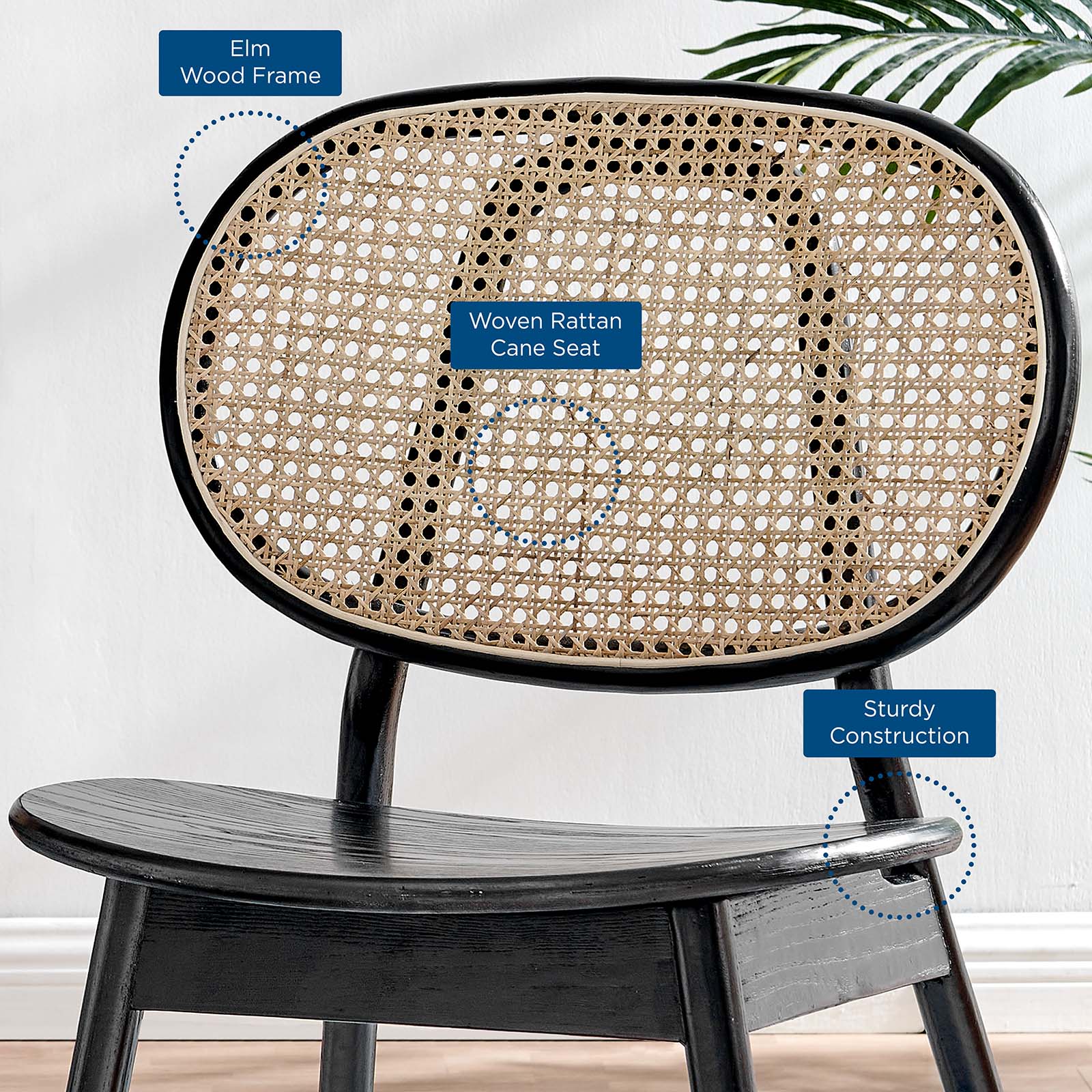 Malina Wood Dining Side Chair By Modway - EEI-4649 | Dining Chairs | Modishstore - 8