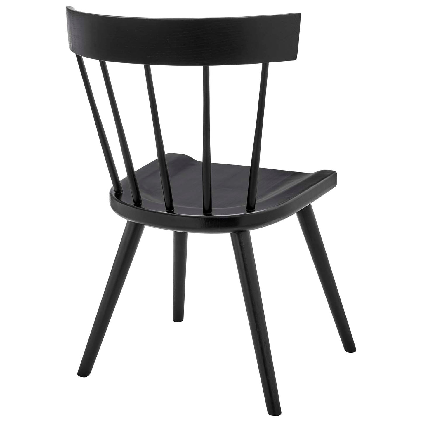Sutter Wood Dining Side Chair By Modway - EEI-4650-BLK | Dining Chairs |  Modishstore - 4