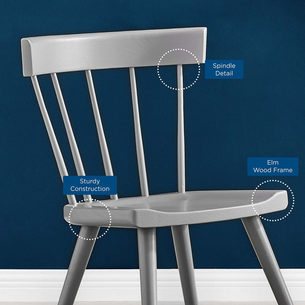 Sutter Wood Dining Side Chair By Modway - EEI-4650 | Dining Chairs | Modishstore - 16
