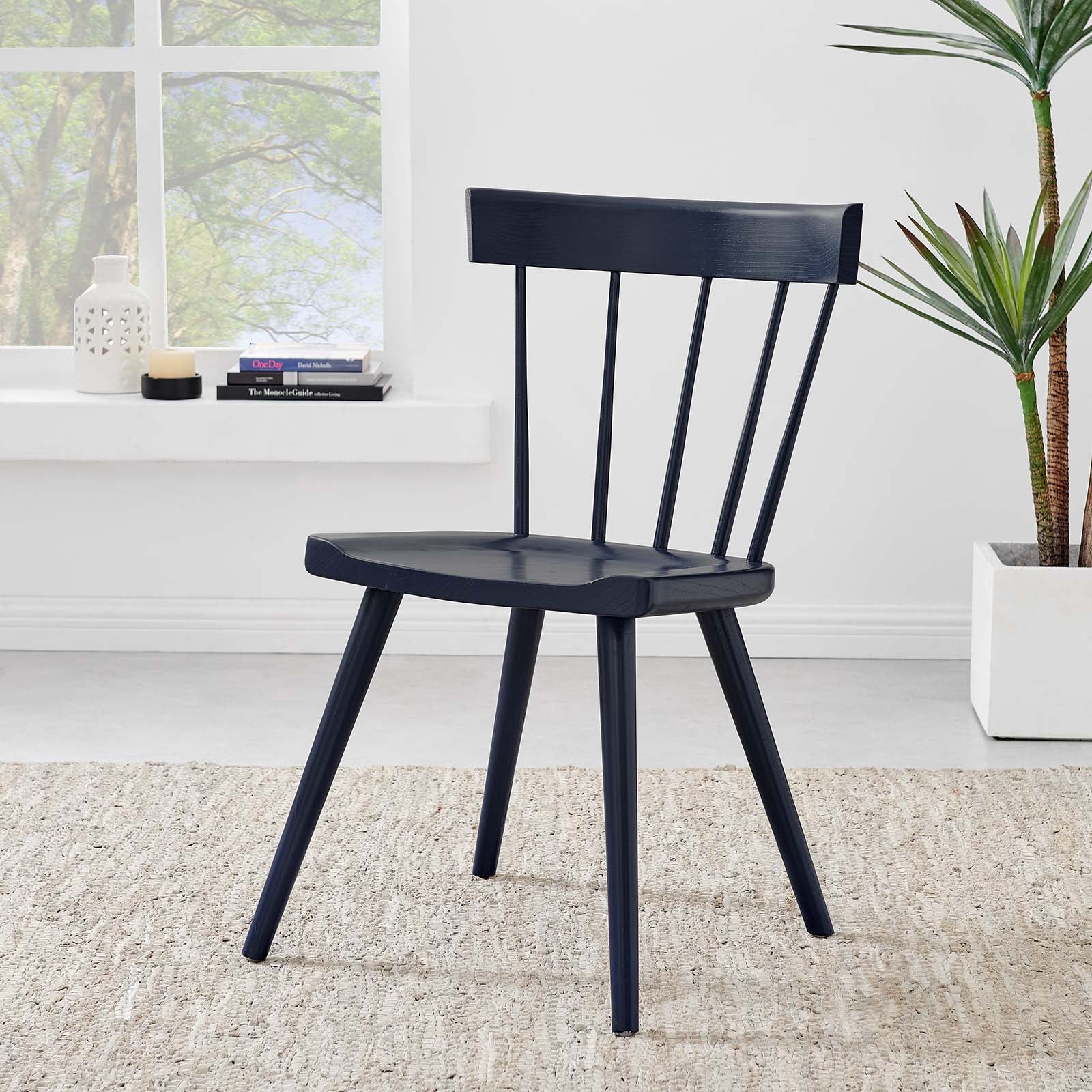 Sutter Wood Dining Side Chair By Modway - EEI-4650-BLK | Dining Chairs |  Modishstore - 24