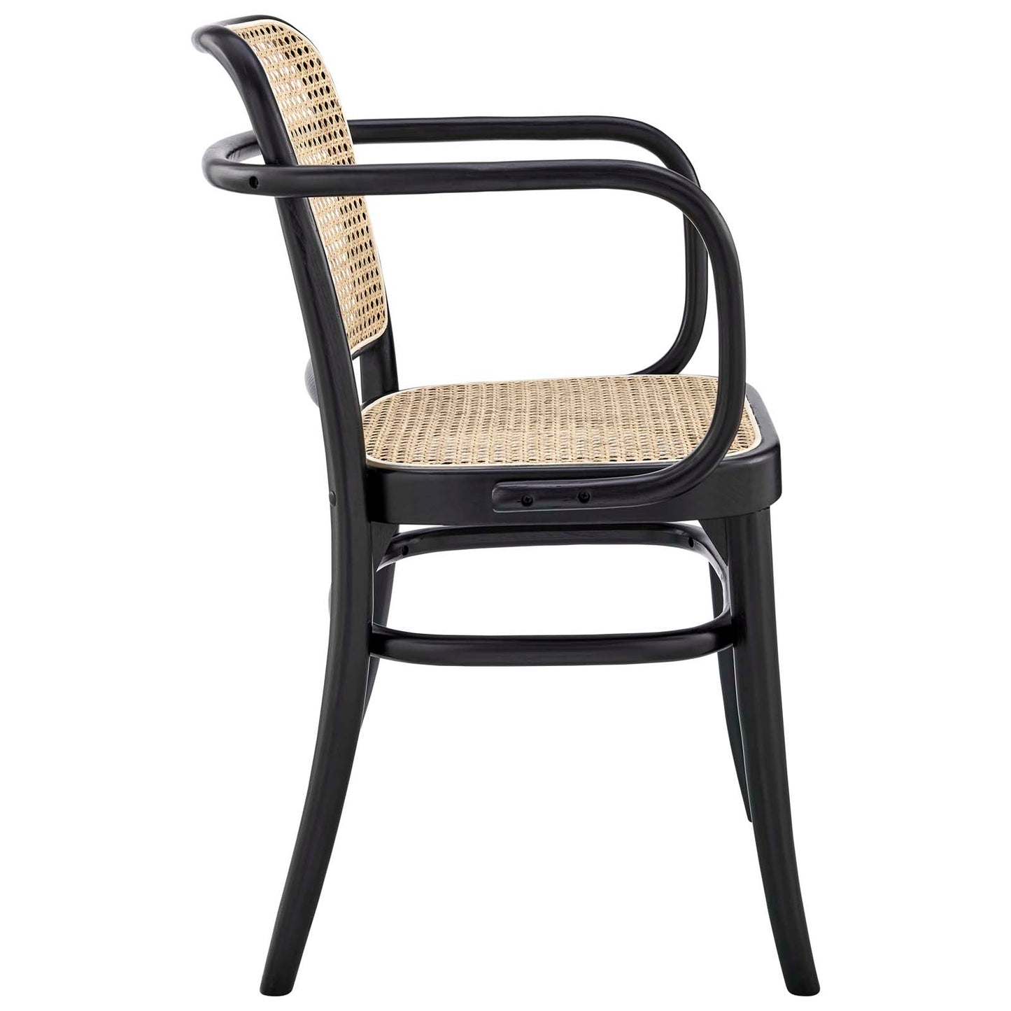 Winona Wood Dining Chair By Modway - EEI-4651-BLK | Dining Chairs |  Modishstore - 3
