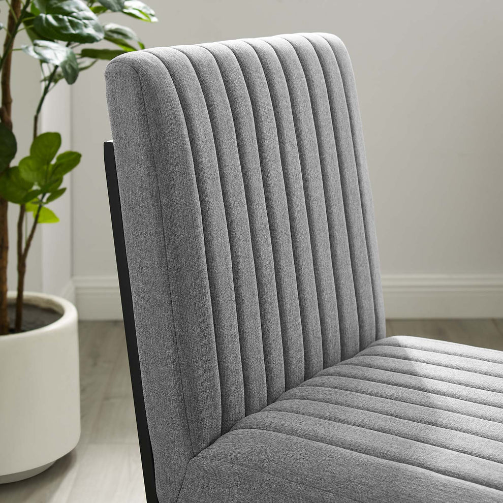Indulge Channel Tufted Fabric Dining Chair By Modway - EEI-4652 | Dining Chairs | Modishstore - 8