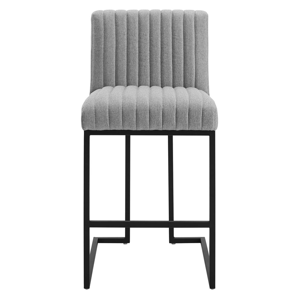 Indulge Channel Tufted Fabric Counter Stool By Modway - EEI-4653 | Bar Stools | Modishstore - 11