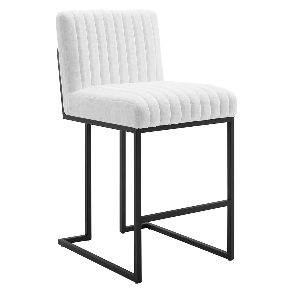 Indulge Channel Tufted Fabric Counter Stool By Modway - EEI-4653 | Bar Stools | Modishstore - 12
