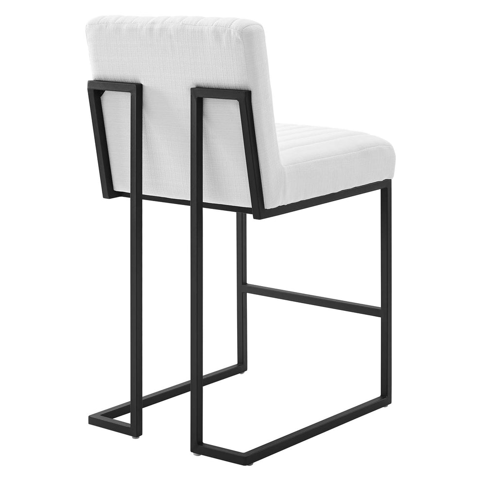 Indulge Channel Tufted Fabric Counter Stool By Modway - EEI-4653 | Bar Stools | Modishstore - 14