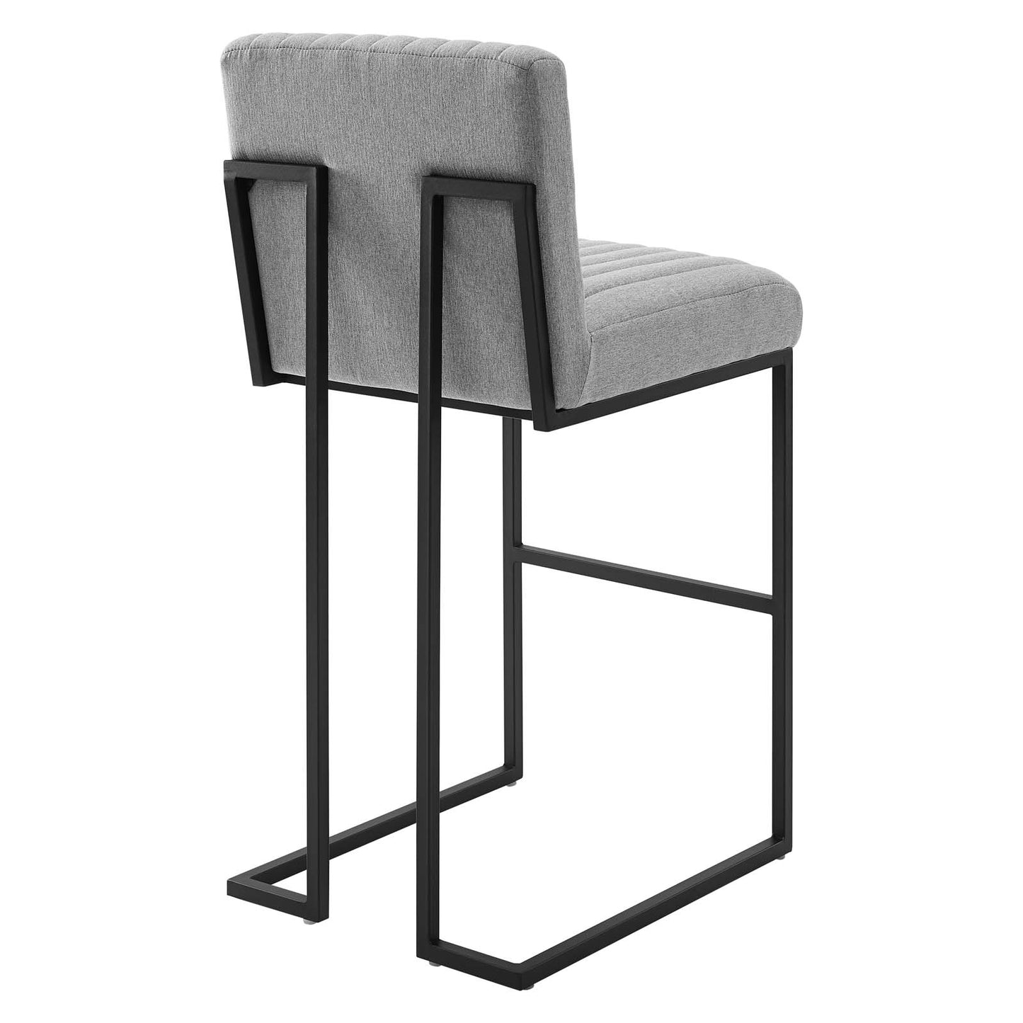 Indulge Channel Tufted Fabric Bar Stool By Modway | Bar Stools | Modishstore-9
