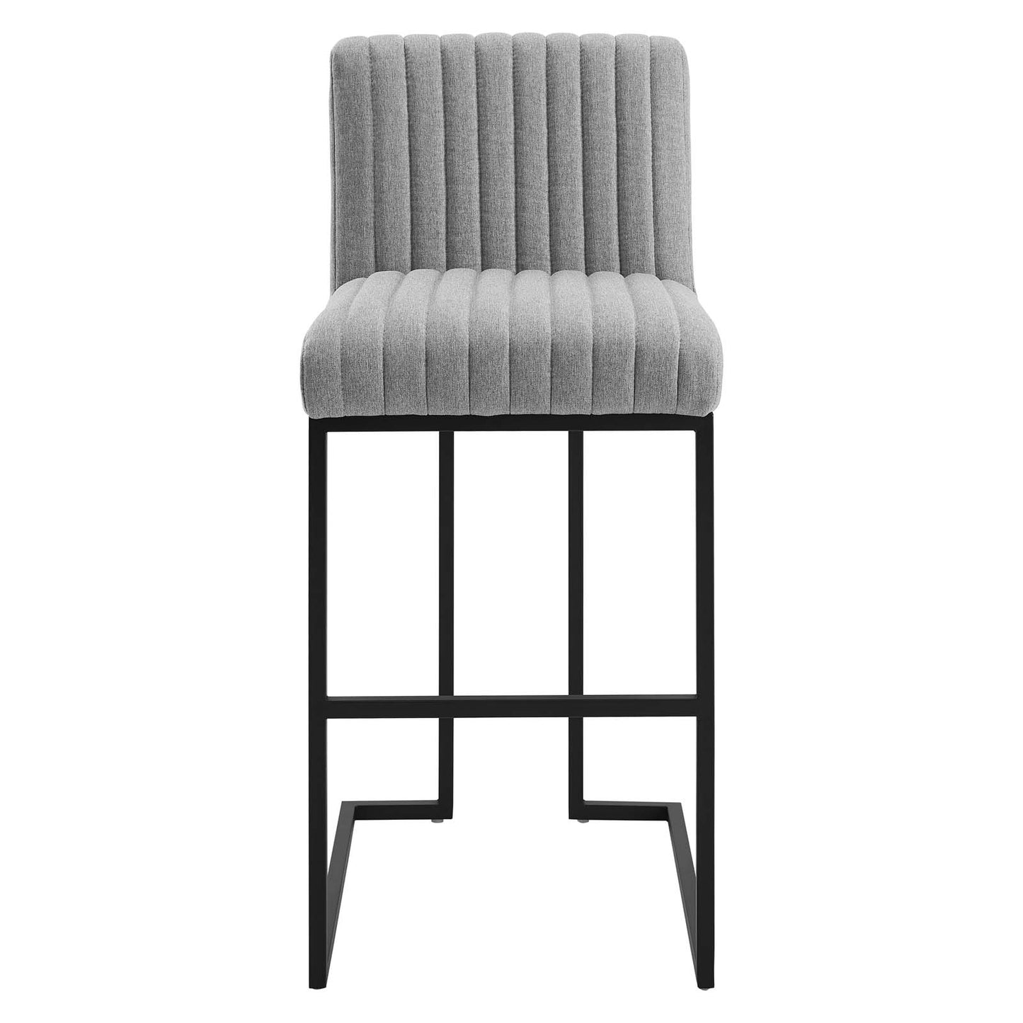 Indulge Channel Tufted Fabric Bar Stool By Modway | Bar Stools | Modishstore-11