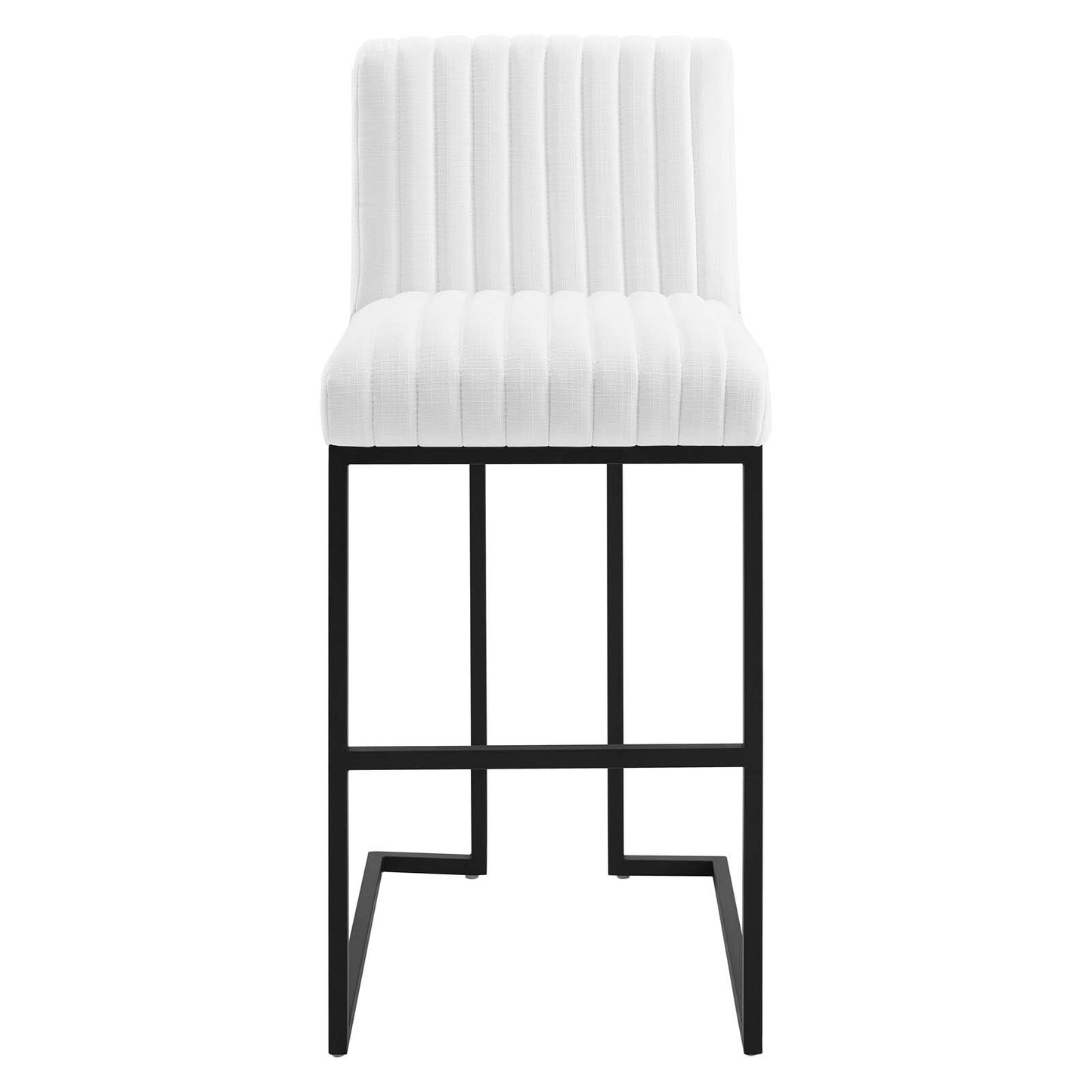 Indulge Channel Tufted Fabric Bar Stool By Modway | Bar Stools | Modishstore-16