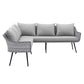 Modway Endeavor Outdoor Patio Wicker Rattan Sectional Sofa | Outdoor Sofas, Loveseats & Sectionals | Modishstore-5