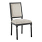 Modway Court French Vintage Upholstered Fabric Dining Side Chair | Dining Chairs | Modishstore-5