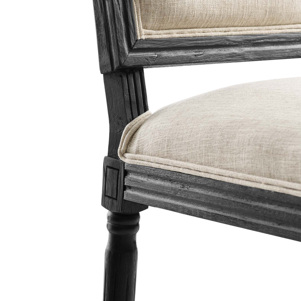 Modway Court French Vintage Upholstered Fabric Dining Side Chair - EEI-4661 | Dining Chairs | Modishstore - 7