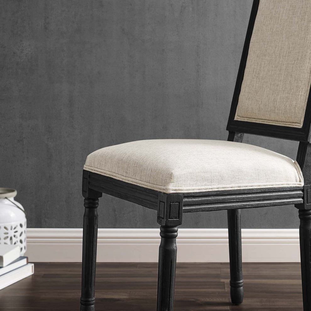 Modway Court French Vintage Upholstered Fabric Dining Side Chair - EEI-4661 | Dining Chairs | Modishstore - 6