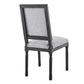 Modway Court French Vintage Upholstered Fabric Dining Side Chair | Dining Chairs | Modishstore-8