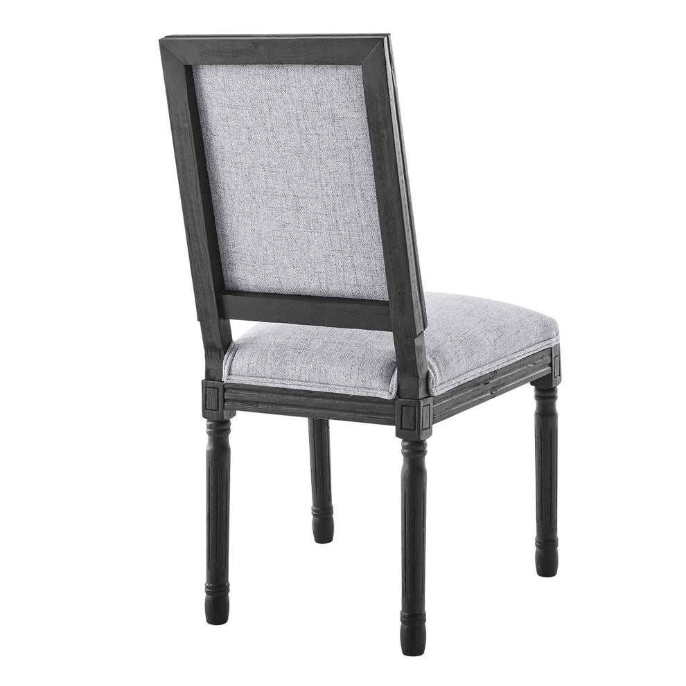 Modway Court French Vintage Upholstered Fabric Dining Side Chair - EEI-4661 | Dining Chairs | Modishstore - 8