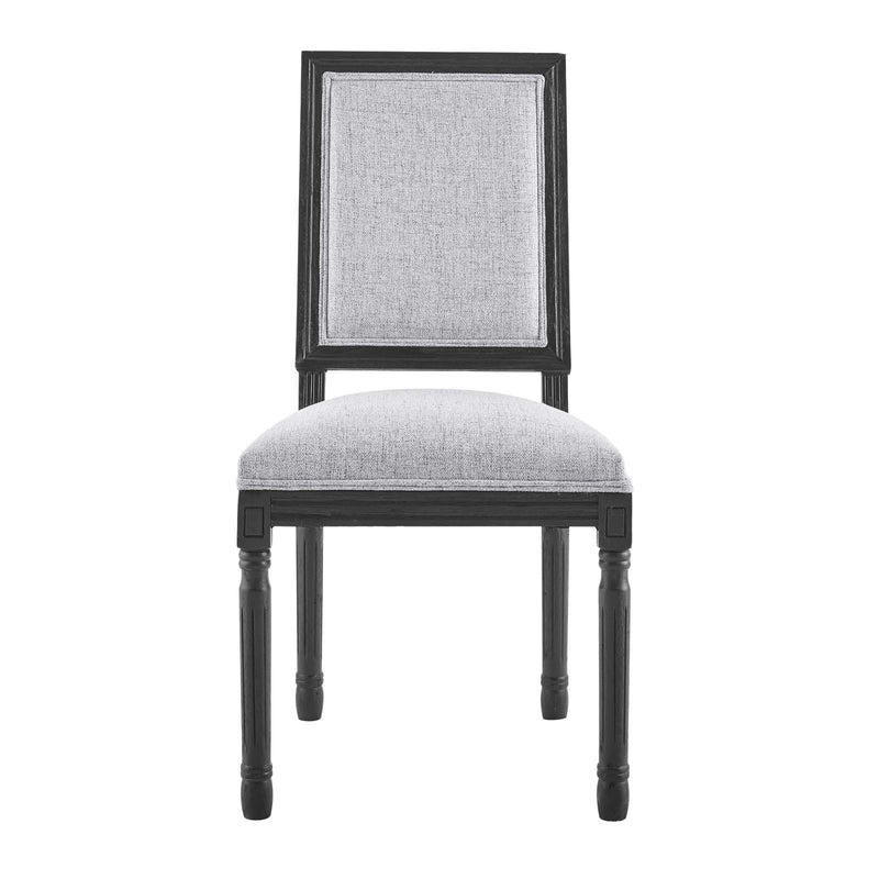 Modway Court French Vintage Upholstered Fabric Dining Side Chair - EEI-4661 | Dining Chairs | Modishstore - 19