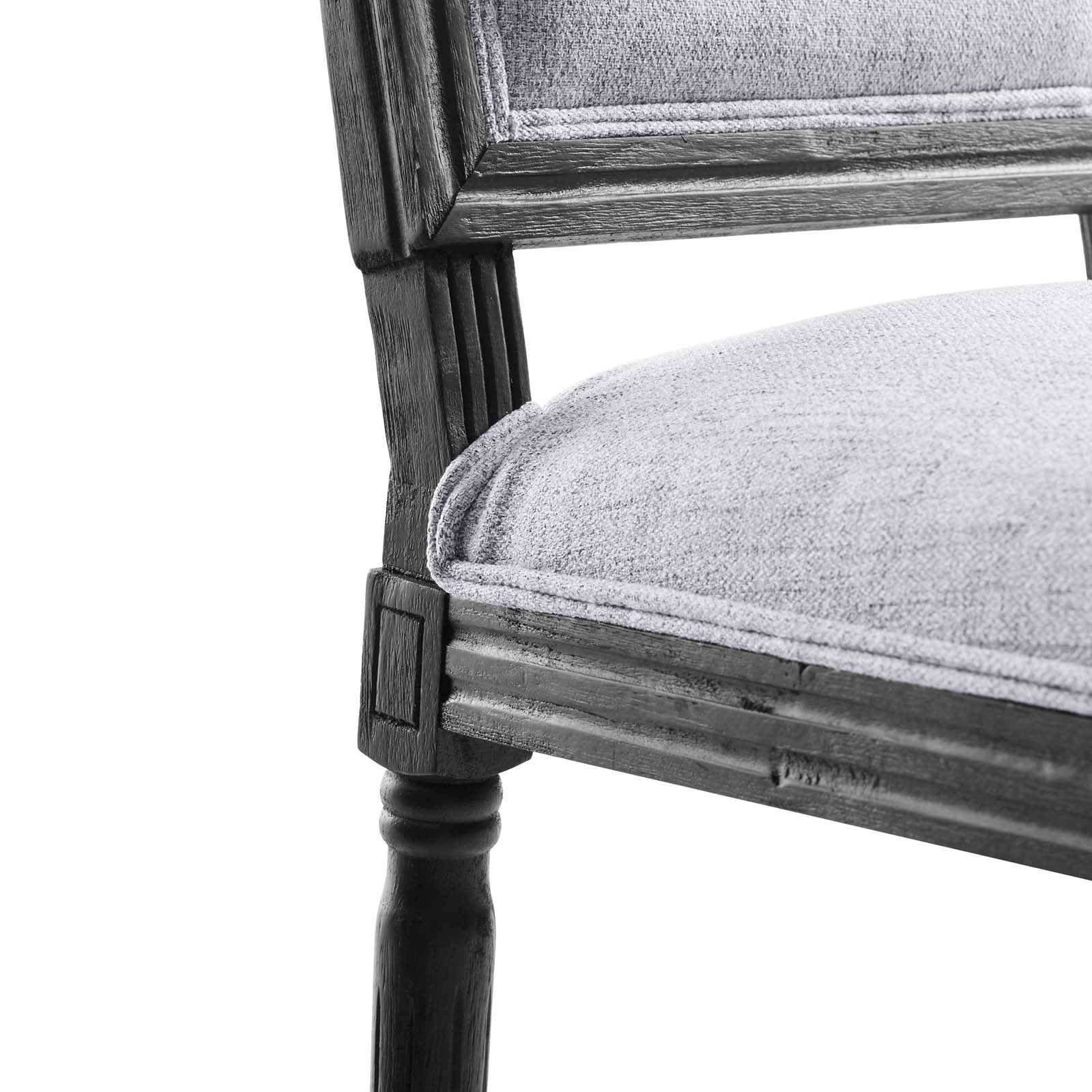 Modway Court French Vintage Upholstered Fabric Dining Side Chair | Dining Chairs | Modishstore-34