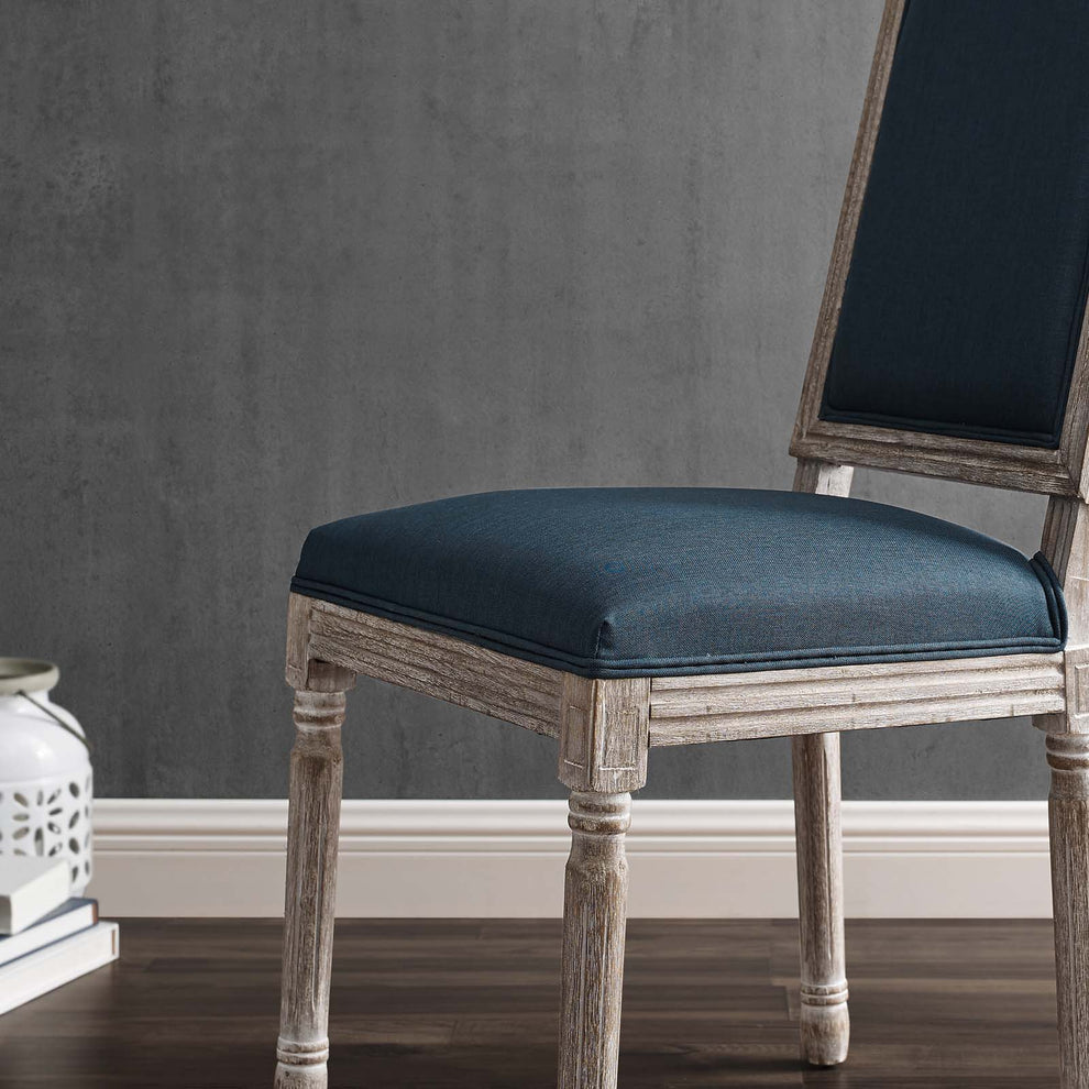 Modway Court French Vintage Upholstered Fabric Dining Side Chair - EEI-4661 | Dining Chairs | Modishstore - 28
