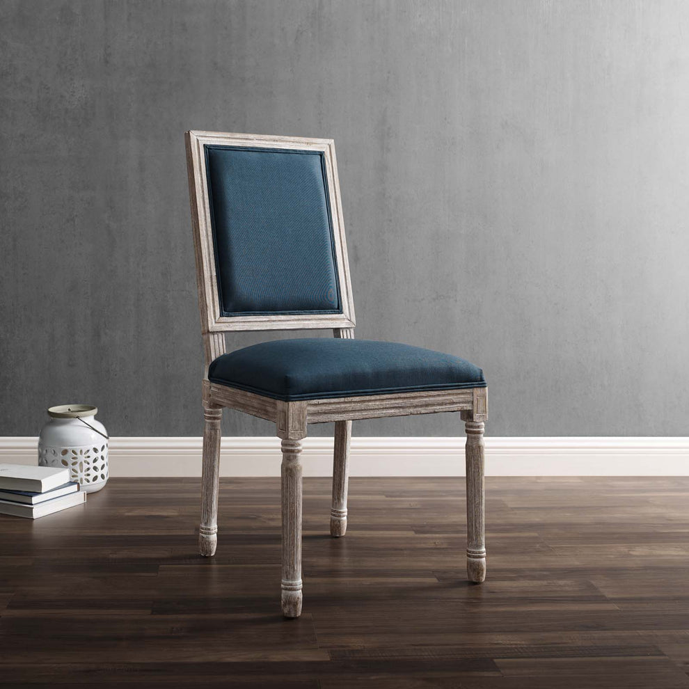 Modway Court French Vintage Upholstered Fabric Dining Side Chair - EEI-4661 | Dining Chairs | Modishstore - 29