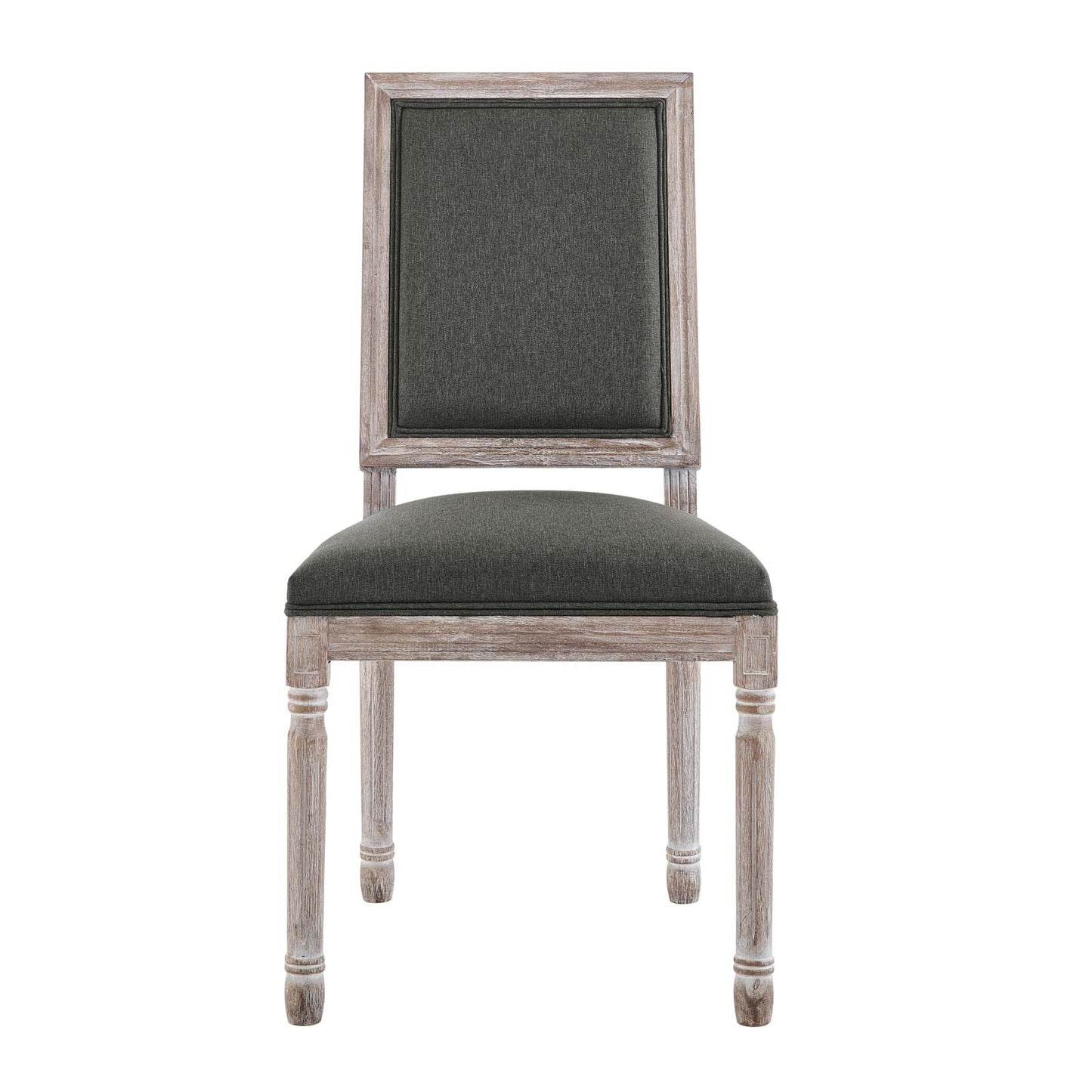 Modway Court French Vintage Upholstered Fabric Dining Side Chair | Dining Chairs | Modishstore-20