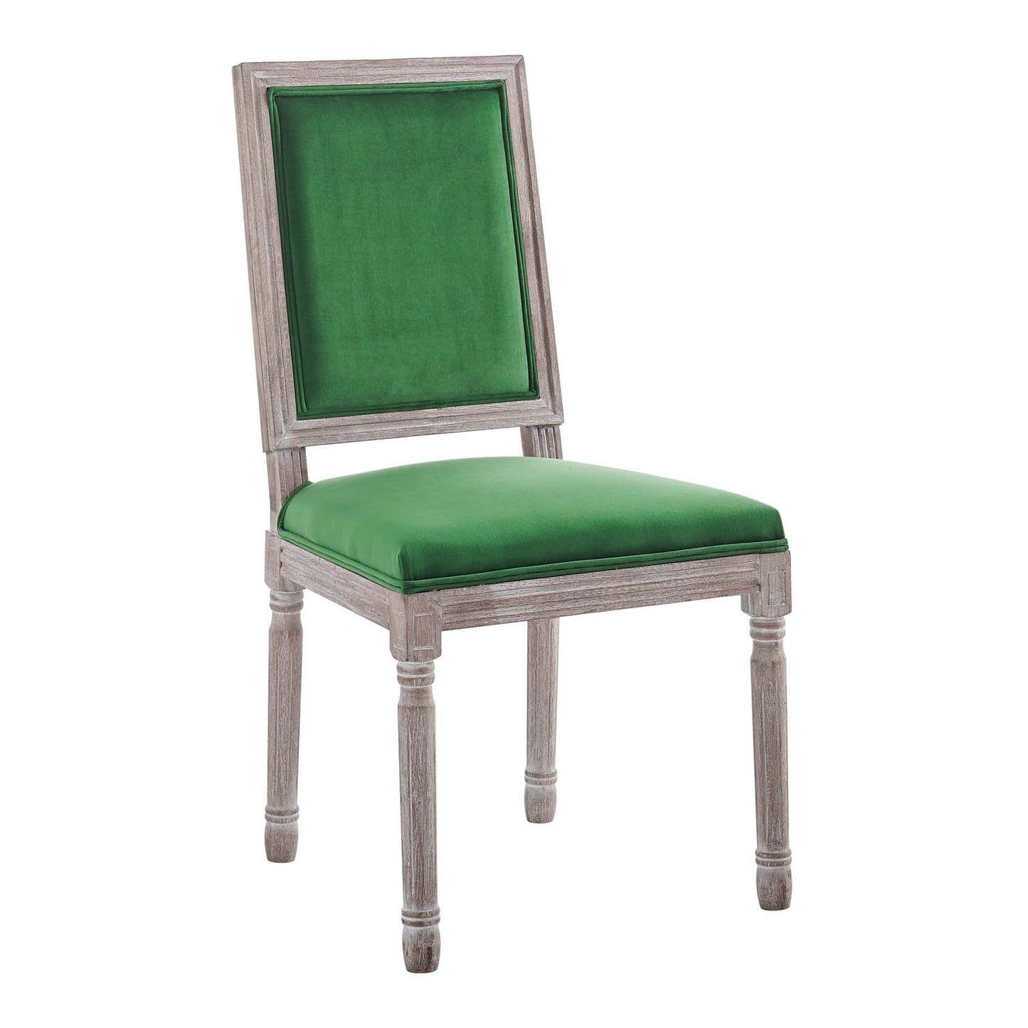 Modway Court French Vintage Performance Velvet Dining Side Chair | Dining Chairs | Modishstore-5