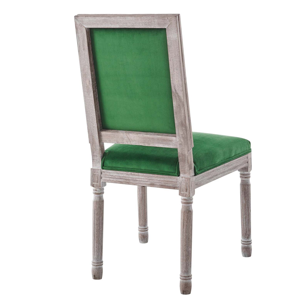 Modway Court French Vintage Performance Velvet Dining Side Chair - EEI-4662 | Dining Chairs | Modishstore - 2