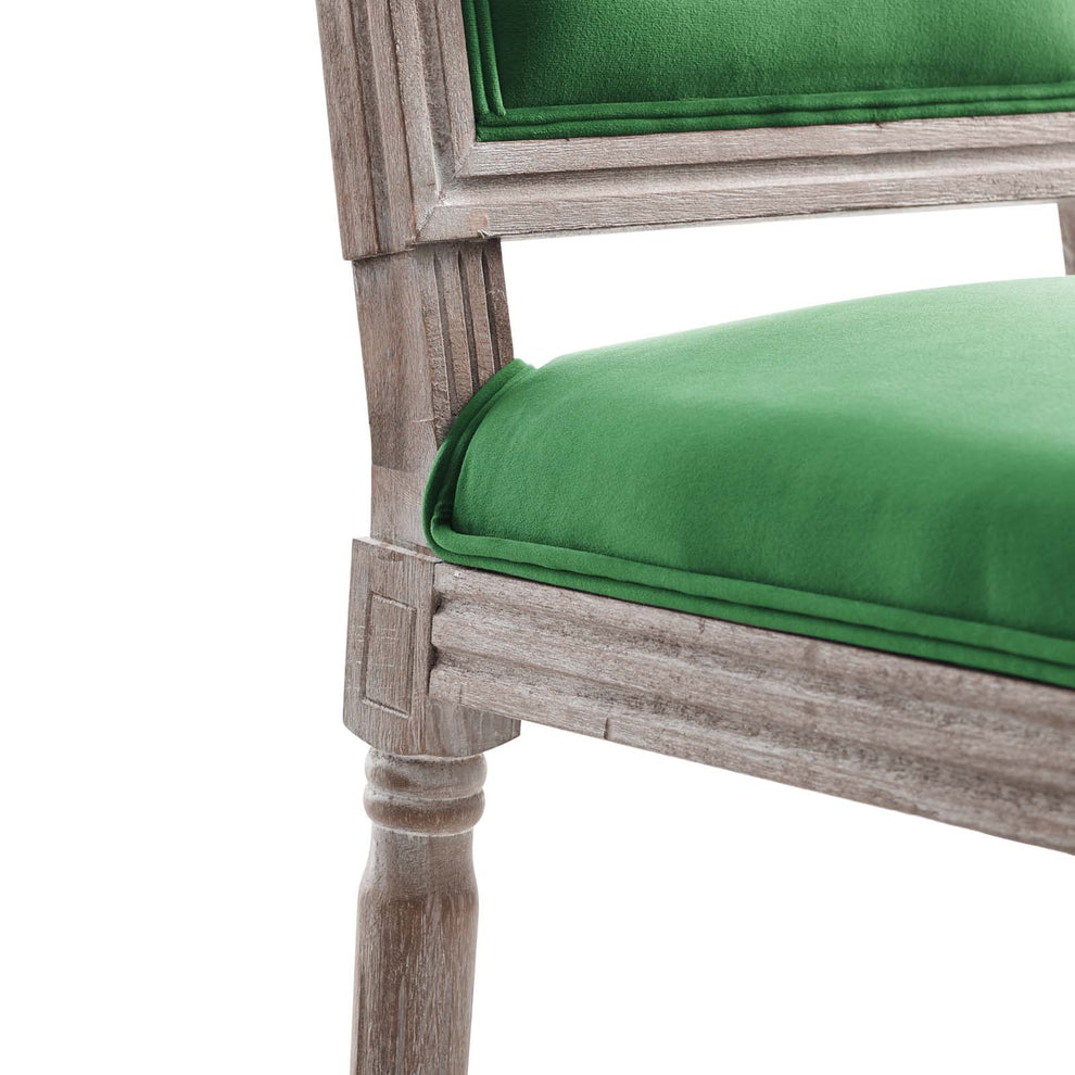 Modway Court French Vintage Performance Velvet Dining Side Chair - EEI-4662 | Dining Chairs | Modishstore - 7